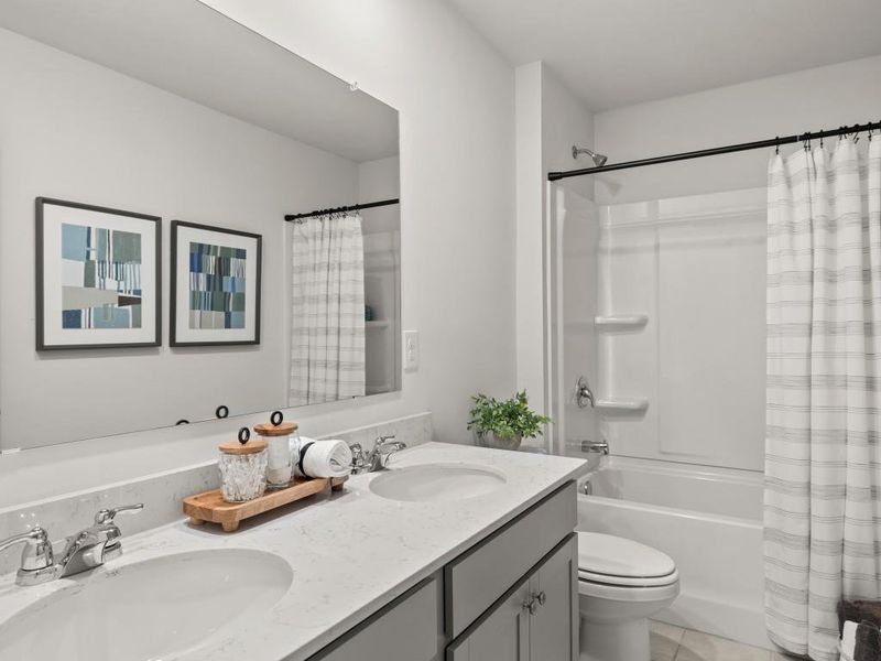 Furnished interior view inside a new home in Falcon Landing, Gainesville (Image 36).