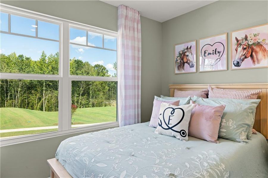 Furnished interior view inside a new home in Kingston Ranch at Lake Oconee, Buckhead (Image 13).