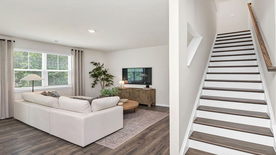 Furnished interior view inside a new home in Leatherstone, Blythewood (Image 29).
