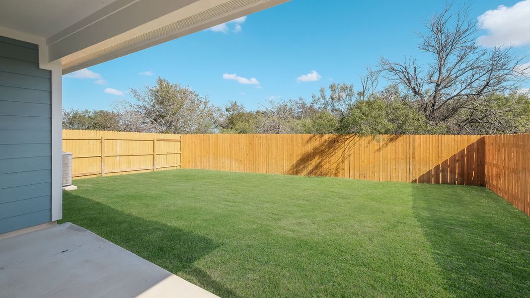 Exterior details and patio area of a home in Durango, Mustang Ridge (Image 3).