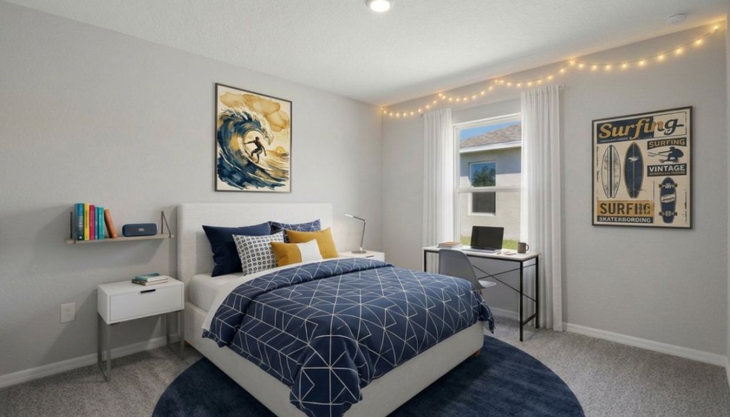 Furnished interior view inside a new home in Deerbrook, Land O' Lakes (Image 14).