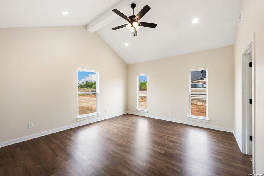 Spacious, unfurnished interior of a new home in , Von Ormy (Image 15). Spacious, unfurnished interior of a new home in , Von Ormy (Image 15).
