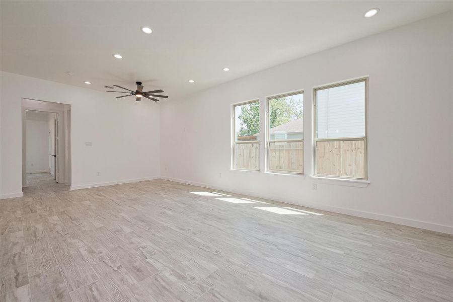 Spacious, unfurnished interior of a new home in , Houston (Image 11). Spacious, unfurnished interior of a new home in , Houston (Image 11).