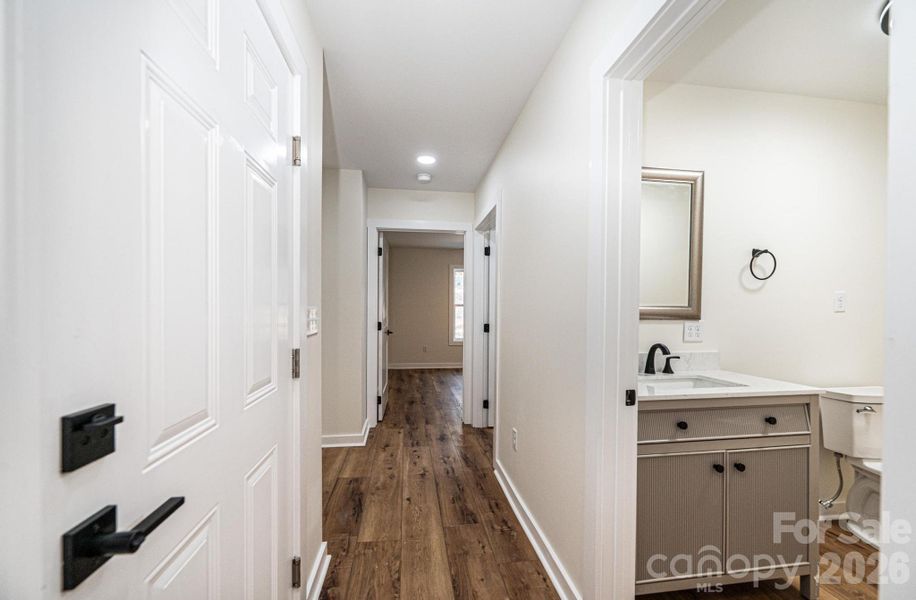 Furnished interior view inside a new home in , Lenoir (Image 17).