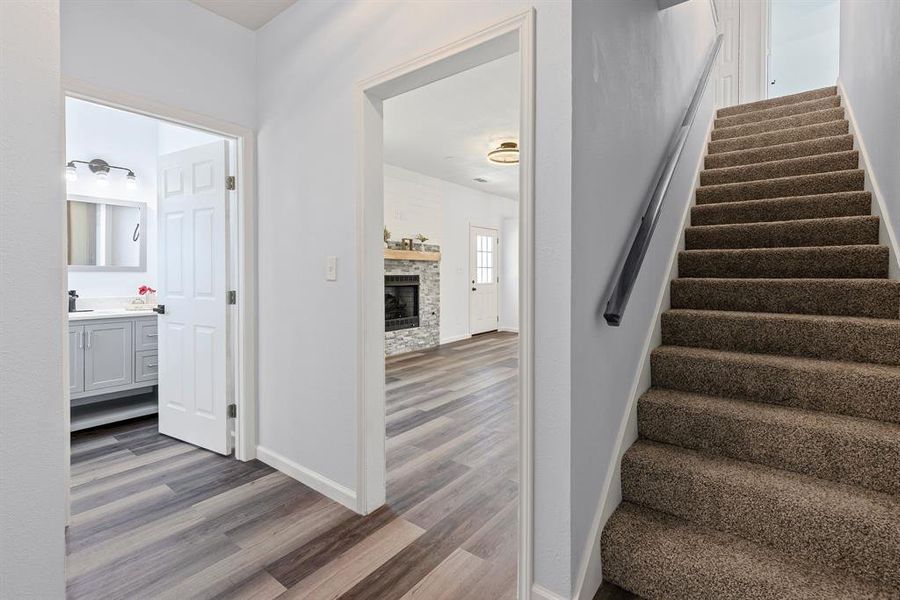 Furnished interior view inside a new home in , Cooper (Image 16). Furnished interior view inside a new home in , Cooper (Image 16).