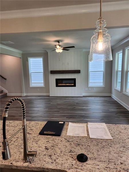 Close-up of interior finishes inside a home in , Loganville (Image 28). Close-up of interior finishes inside a home in , Loganville (Image 28).