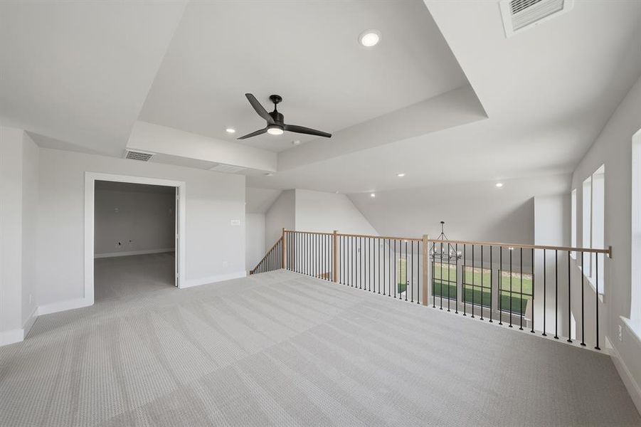Spacious, unfurnished interior of a new home in Brookhollow West, Prosper (Image 32). Spacious, unfurnished interior of a new home in Brookhollow West, Prosper (Image 32).