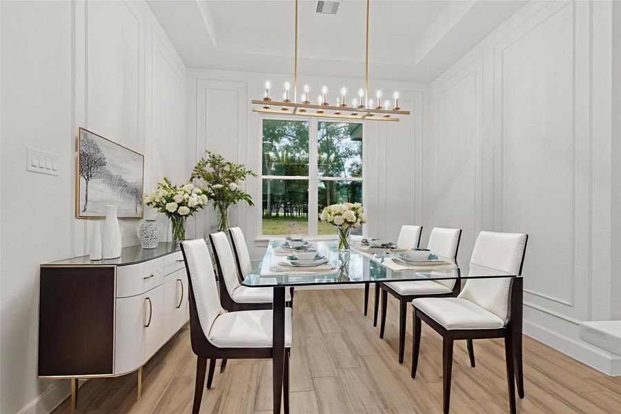 Furnished interior view inside a new home in , Dayton (Image 16).