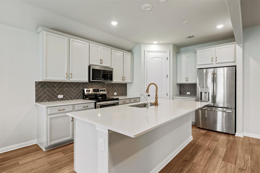 Furnished interior view inside a new home in Anthem, Kyle (Image 12).