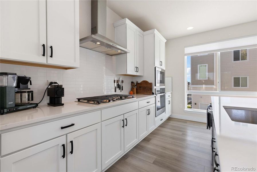 Furnished interior view inside a new home in Haskins Station, Arvada (Image 25). Furnished interior view inside a new home in Haskins Station, Arvada (Image 25).