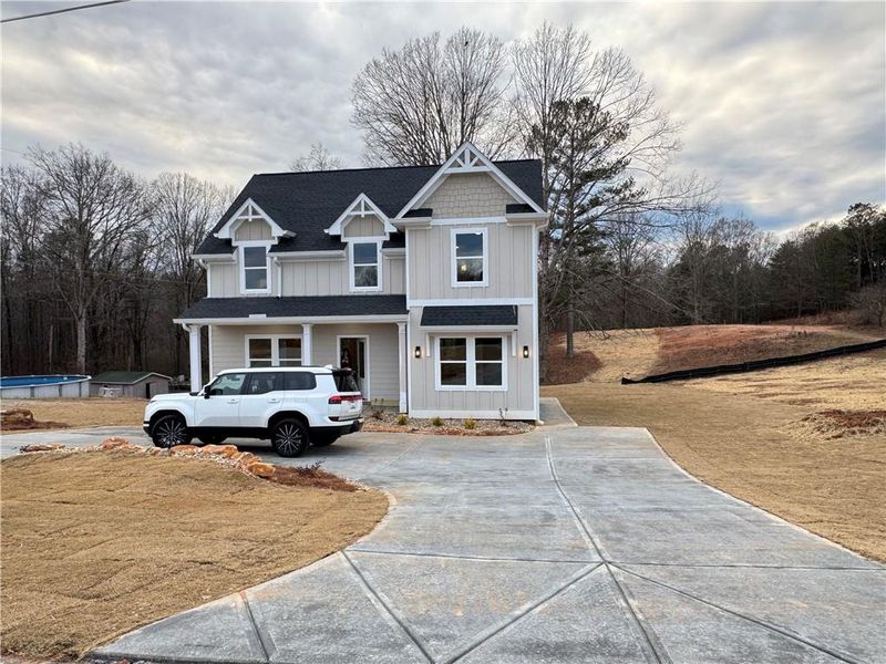 In-progress construction of a new home in , Gainesville, GA (Image 22).