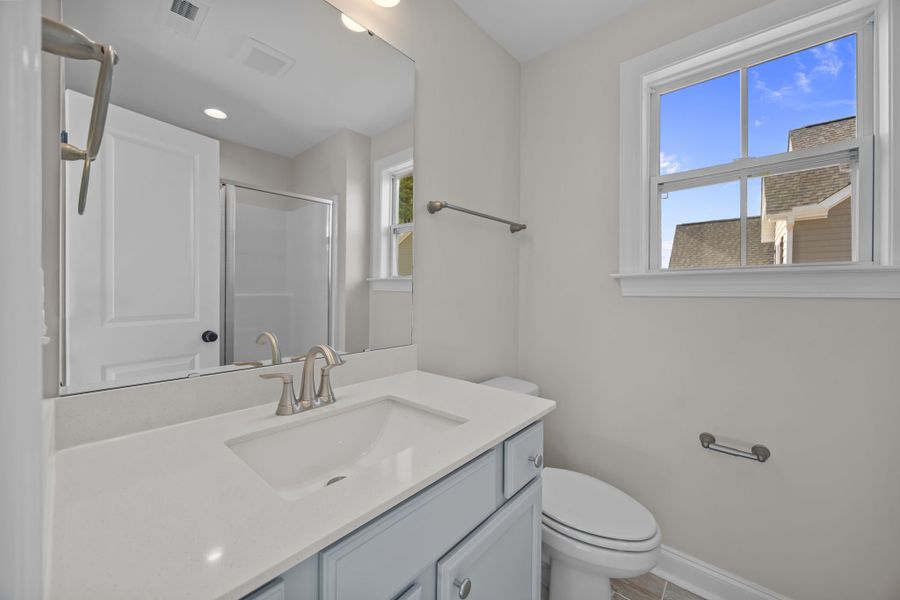 Furnished interior view inside a new home in The Preserve at Langston, Winterville (Image 18).