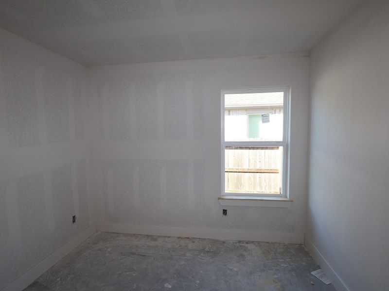 In-progress construction of a new home in Lago Mar, Santa Fe, TX (Image 10).