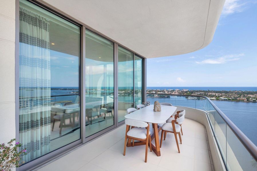Exterior details and patio area of a home in , West Palm Beach (Image 30).