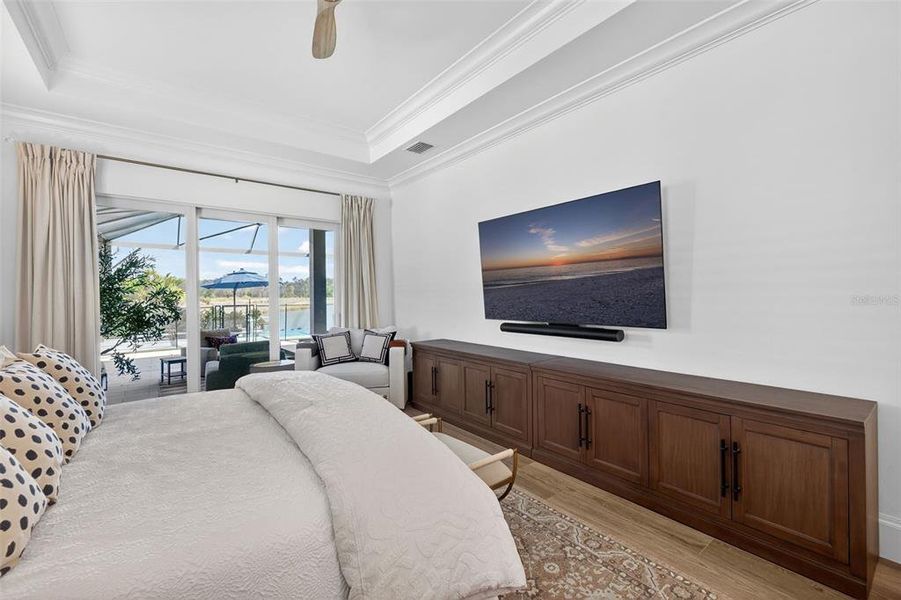 Furnished interior view inside a new home in , Fort Myers (Image 33).