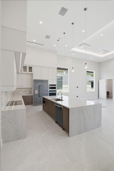 Furnished interior view inside a new home in , Miami (Image 19). Furnished interior view inside a new home in , Miami (Image 19).