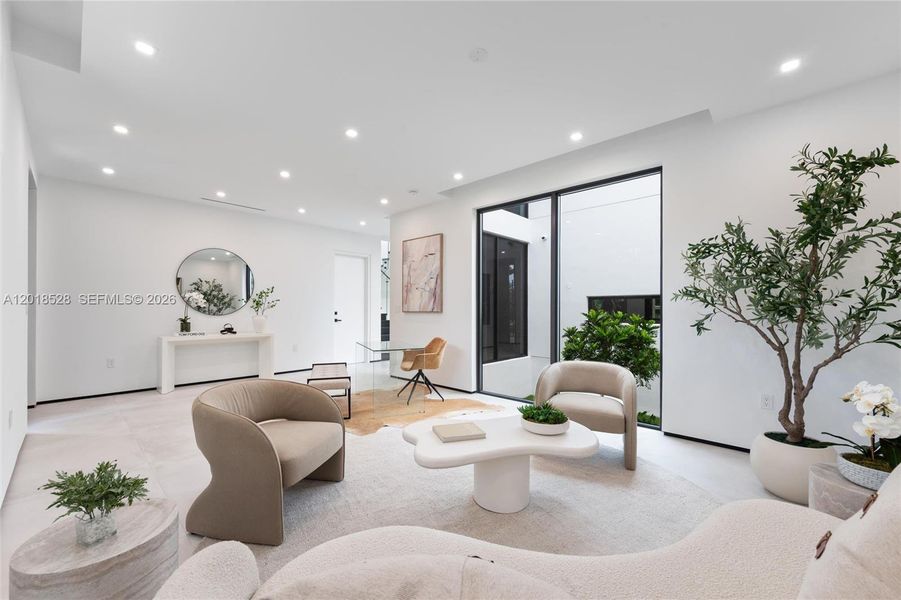 Furnished interior view inside a new home in , North Miami (Image 16).