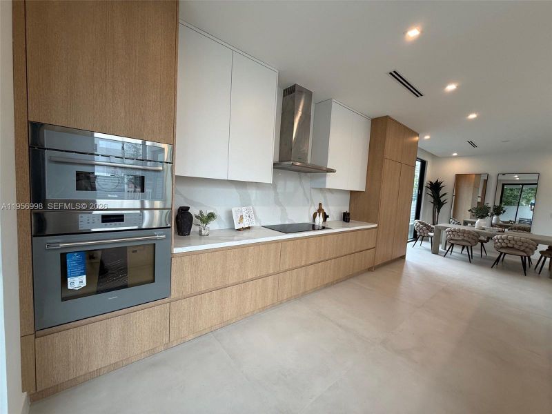 Furnished interior view inside a new home in , Miami (Image 27).