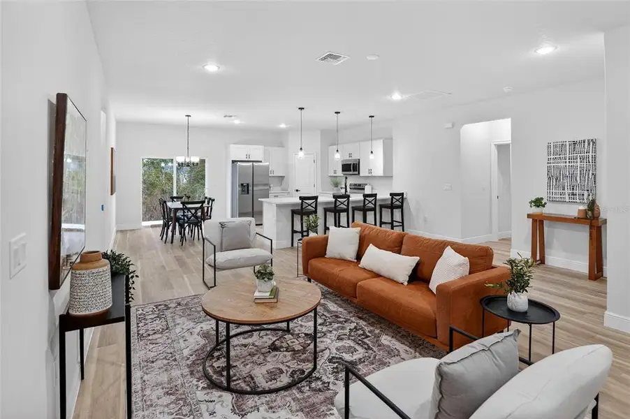 Furnished interior view inside a new home in , Ocala (Image 5).