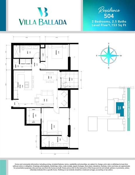 Floor plan 504