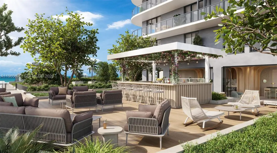 Condo located in Miami Beach, FL showcasing its design and architecture (Image 3). Condo located in Miami Beach, FL showcasing its design and architecture (Image 3).