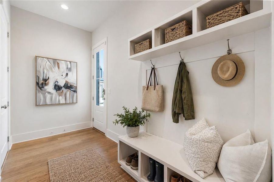 Furnished interior view inside a new home in , Buford (Image 11).