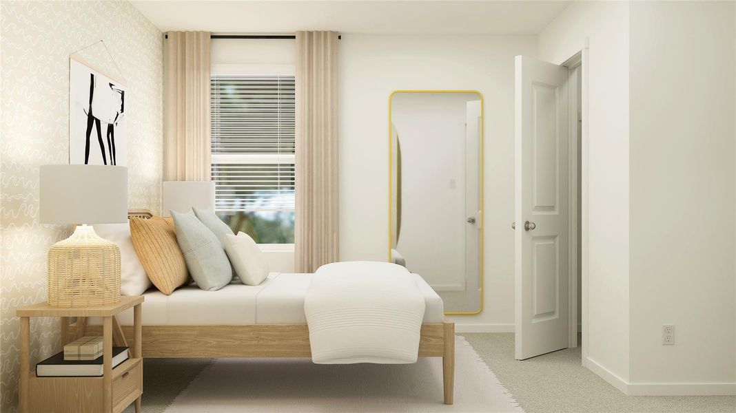 Furnished interior view inside a new home in Elm Creek, Elgin (Image 3).