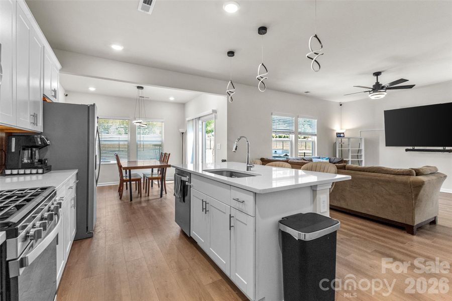 Furnished interior view inside a new home in Monterey Park, York (Image 25).