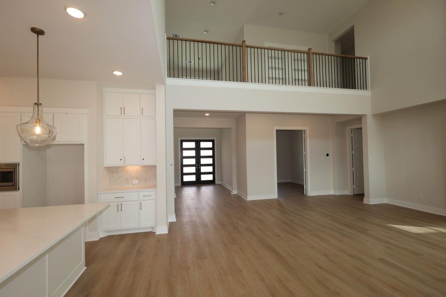 Spacious, unfurnished interior of a new home in Dunham Pointe, Cypress (Image 47).