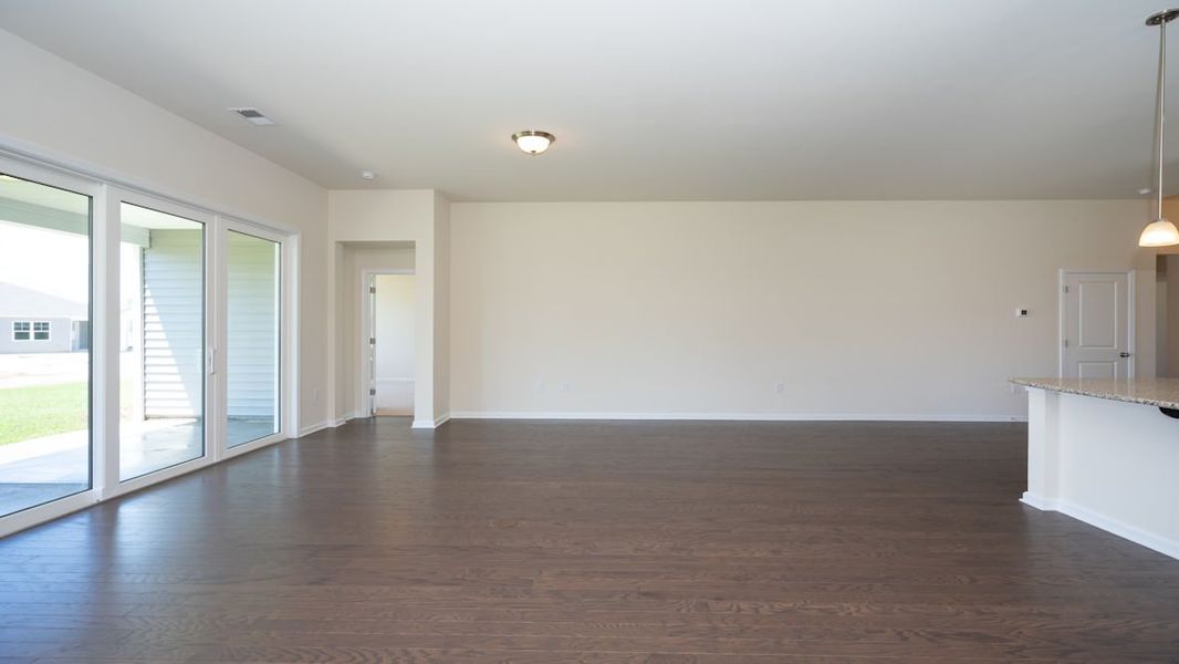 Representative unfurnished interior of a home built from the EATON by D.R. Horton in Waterbridge, Myrtle Beach (Image 32).