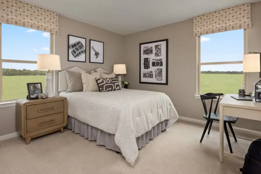 Representative furnished interior of a home built from the 2041 by KB Home in Eden Trails, Waller (Image 15).