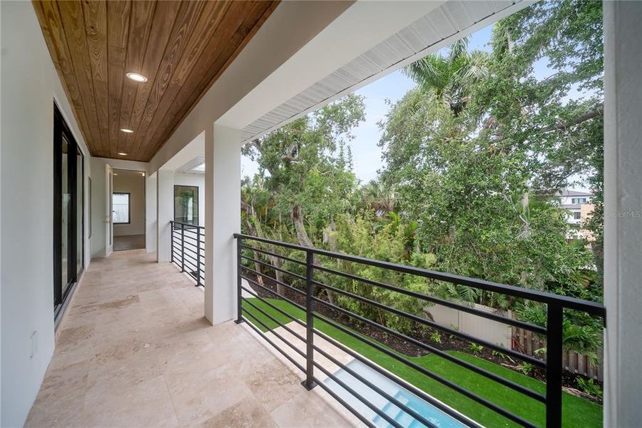 Exterior details and patio area of a home in , Sarasota (Image 45).