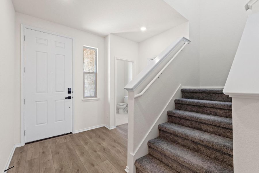 Spacious, unfurnished interior of a new home in Salerno - Heritage Collection, Round Rock (Image 30). Spacious, unfurnished interior of a new home in Salerno - Heritage Collection, Round Rock (Image 30).
