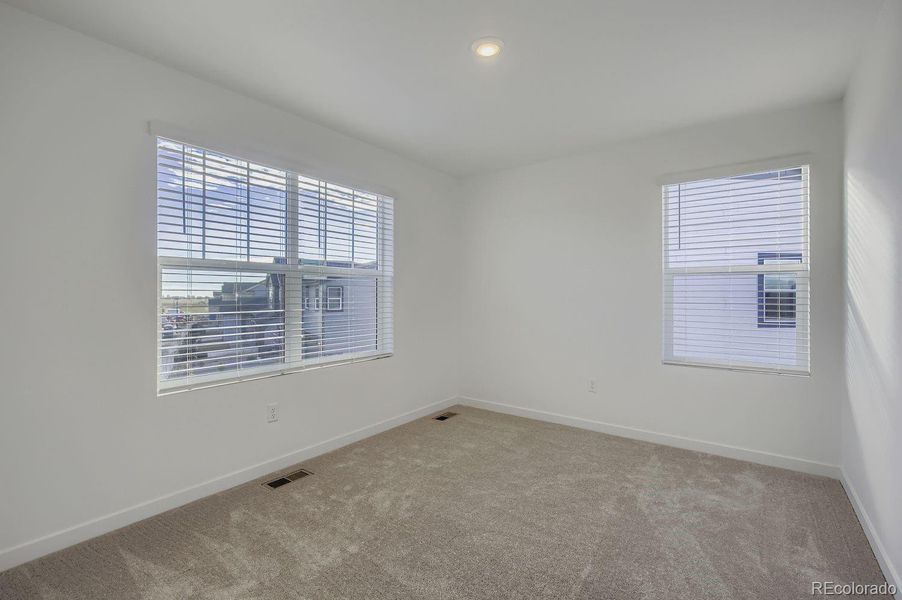 Spacious, unfurnished interior of a new home in Ledge Rock: The Camden Collection, Johnstown (Image 13). Spacious, unfurnished interior of a new home in Ledge Rock: The Camden Collection, Johnstown (Image 13).