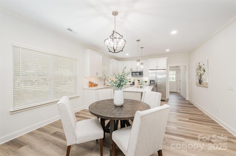 Furnished interior view inside a new home in , Kannapolis (Image 4). Furnished interior view inside a new home in , Kannapolis (Image 4).