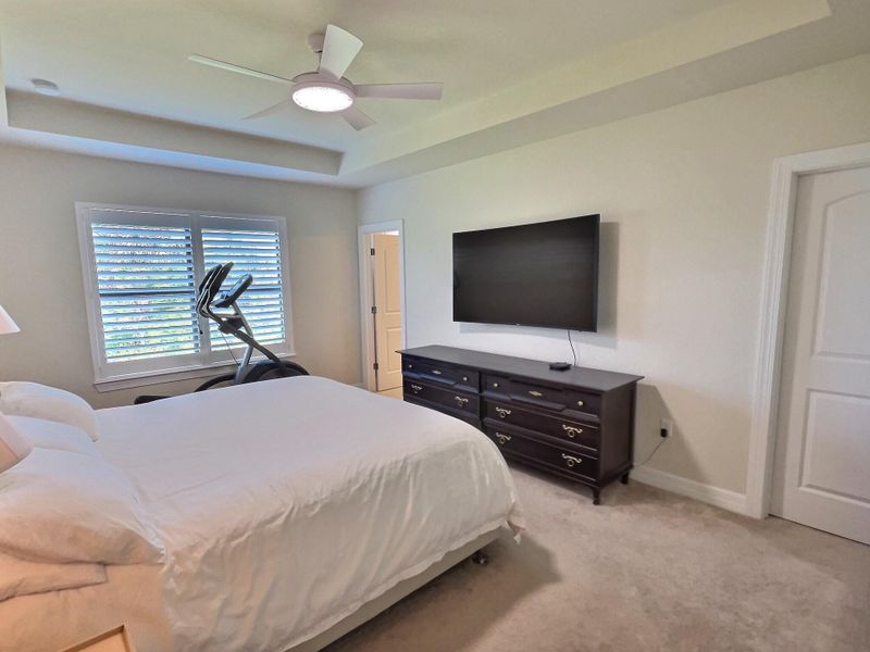 Furnished interior view inside a new home in The Fields, Lake Worth (Image 21). Furnished interior view inside a new home in The Fields, Lake Worth (Image 21).