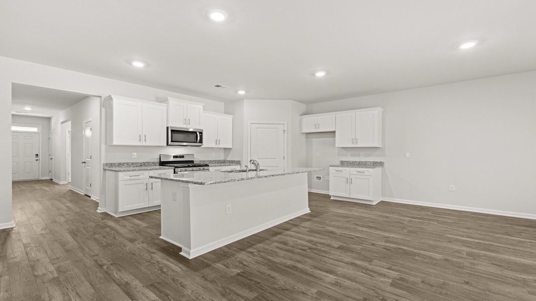Furnished interior view inside a new home in Chukker Creek Landing, Aiken (Image 6).