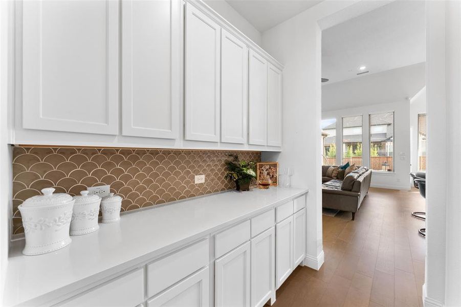 Furnished interior view inside a new home in , Mansfield (Image 26). Furnished interior view inside a new home in , Mansfield (Image 26).