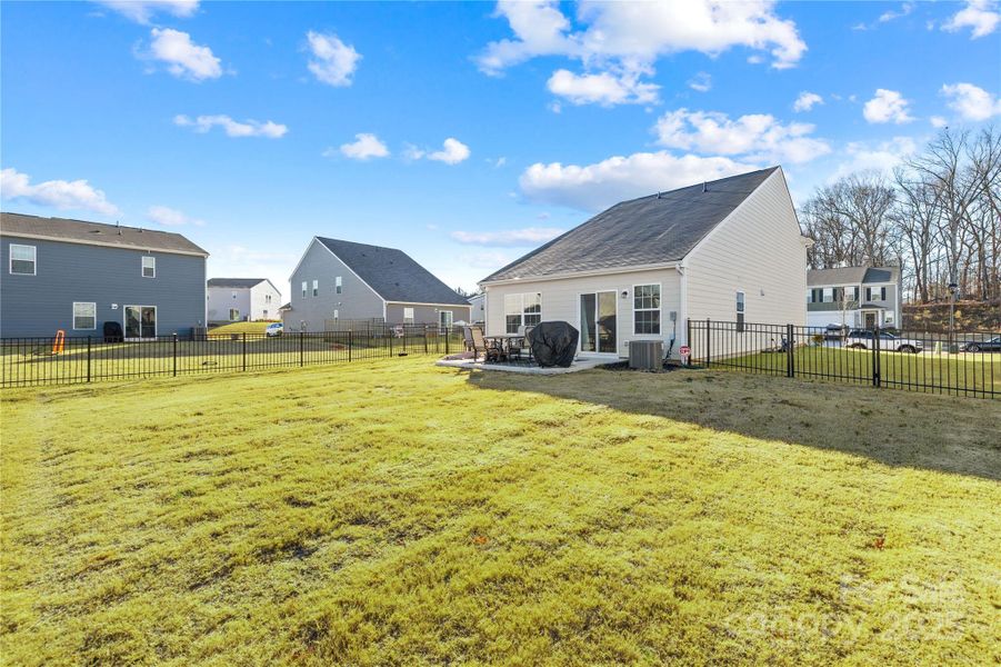 Exterior details and patio area of a home in , Statesville (Image 22).