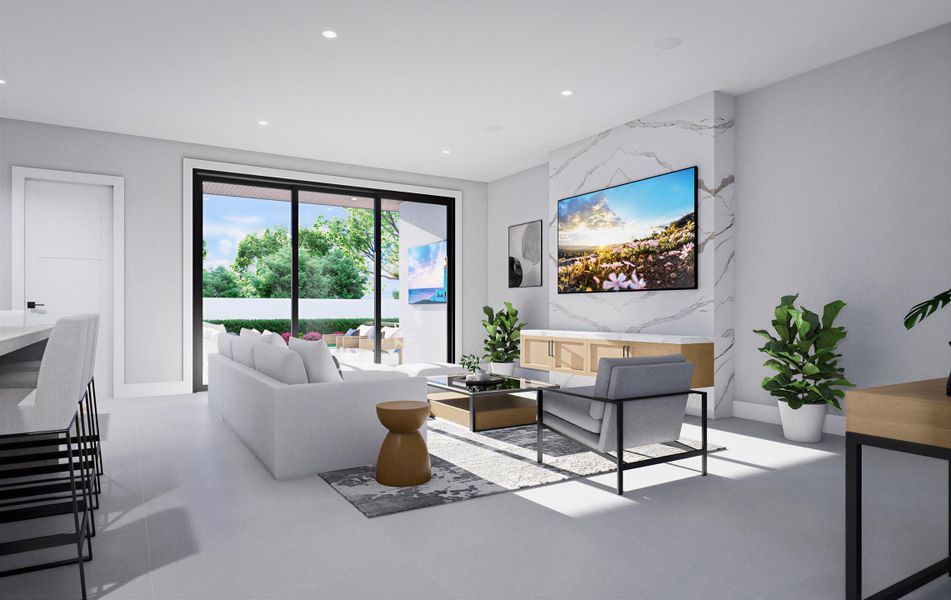 DISCLAIMER: All renderings, site plans, simulated views, floor plans, graphic images, drawings and all other information depicted are illustrative, and are provided to assist in visualizing the home and the Project and may not be accurately depicted and may be changed at any time.