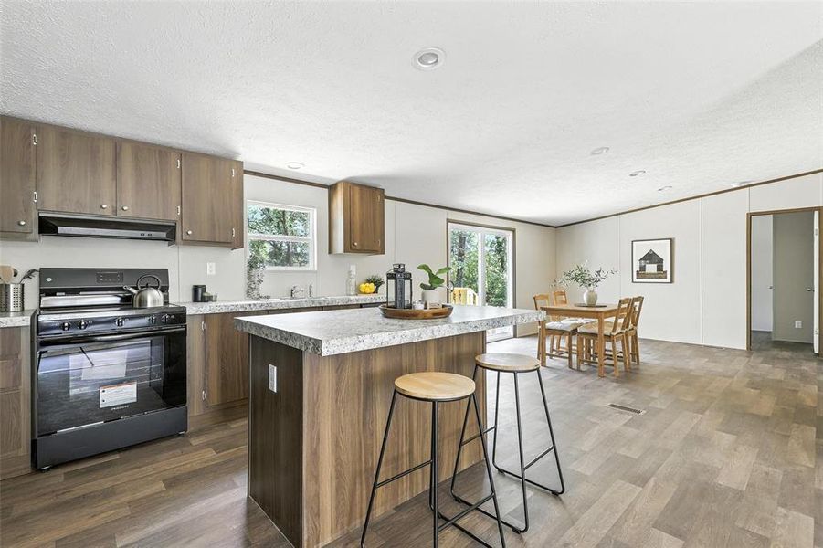 Furnished interior view inside a new home in , Azle (Image 12).