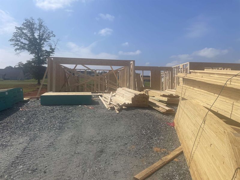 In-progress construction of a new home in Huckleberry Cove, Chesnee, SC (Image 10).