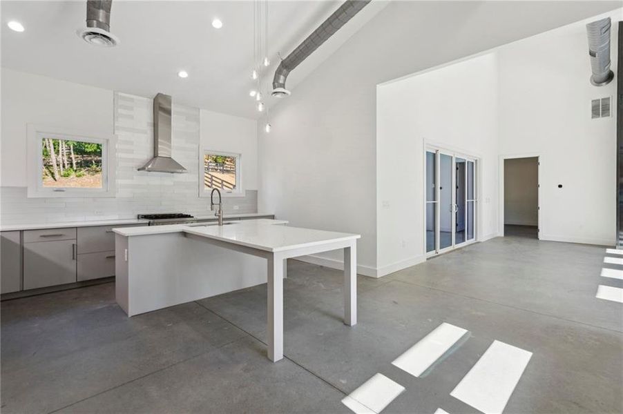 Furnished interior view inside a new home in , Marietta (Image 5).