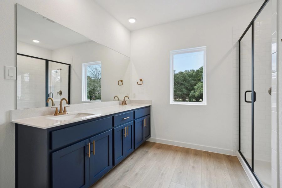 Primary Bathroom featuring the Sapphire Collection