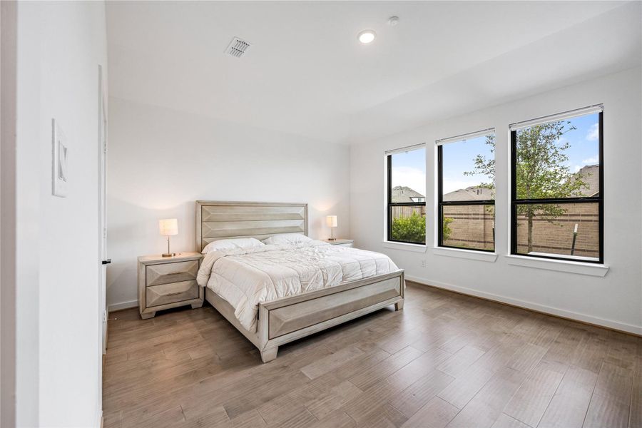 Furnished interior view inside a new home in , Cypress (Image 8).
