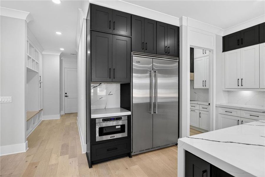 Furnished interior view inside a new home in , Buford (Image 19).