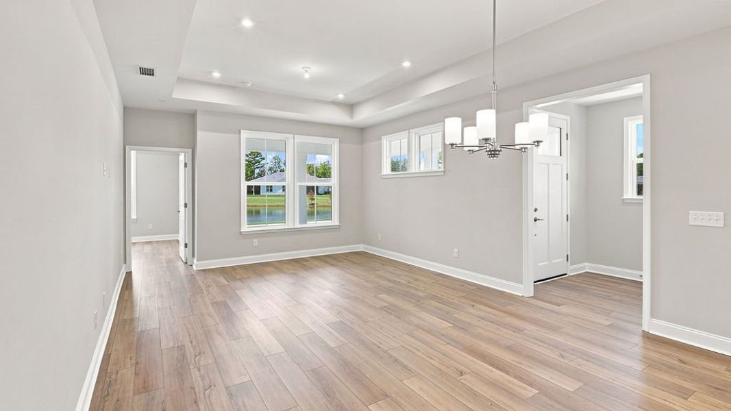 Spacious, unfurnished interior of a new home in Sun City Hilton Head, Bluffton (Image 34).