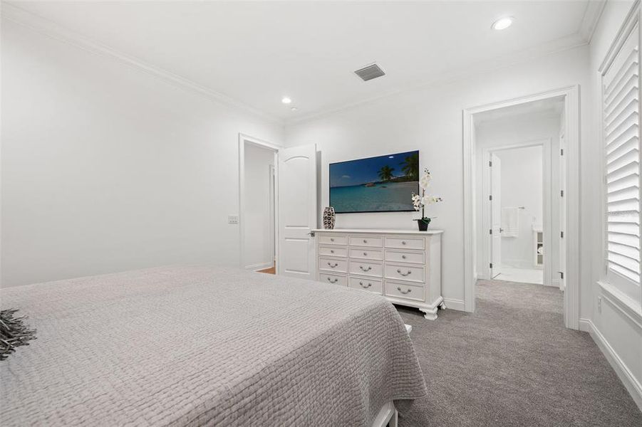 Furnished interior view inside a new home in , Tampa (Image 43). Furnished interior view inside a new home in , Tampa (Image 43).