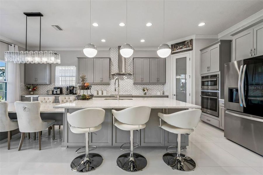 Furnished interior view inside a new home in Mirada, San Antonio (Image 12).
