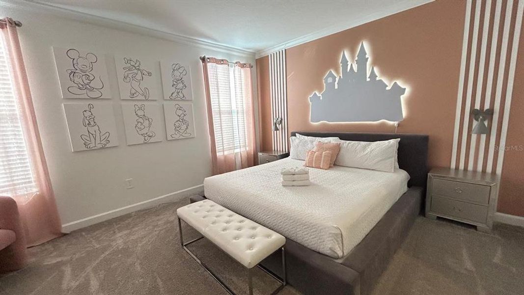 Furnished interior view inside a new home in , Davenport (Image 34).